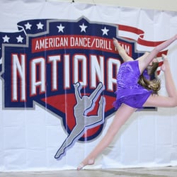 ABI Digital Solutions - A Cheer backdrop (matching cheerleader!)