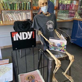 NoRa Cafe - Spooky! Also cute little book store for a $1 I believe - Coffee & Tea Near Me - Raleigh, North Carolina