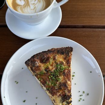 Otherside Cafe - Quiche and vanilla latte - Cafes Near Me - Fresno, California Otherside Cafe - Quiche and vanilla latte - Cafes Near Me - Fresno, California