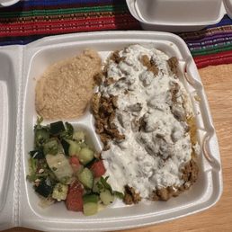 5. Chicken Shawarma Plate  Sooooo good and 2 servings worth. Amazing service as always and delicious food. My go to every time