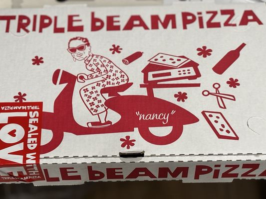 Triple Beam Pizza by null