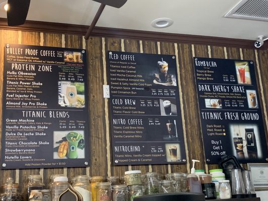 Menu photo 1 Titanic Coffee Congers, NY Menu photo 1 Titanic Coffee Congers, NY