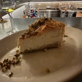 Pinyon - Baklava cheesecake - Mediterranean Near Me - Scottsdale, Arizona