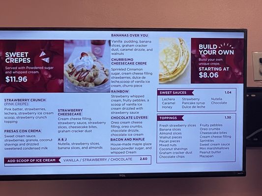 Menu photo 5 P.S. I Crepe You Riverside, CA Menu photo 5 P.S. I Crepe You Riverside, CA