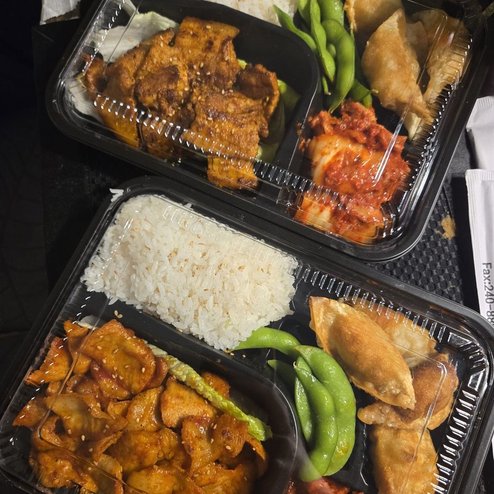 TOGO KOREAN BBQ BENTO BOXES