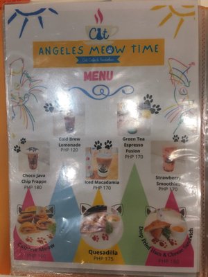 Menu photo 4 Angeles Meow Time Angeles, PAM
