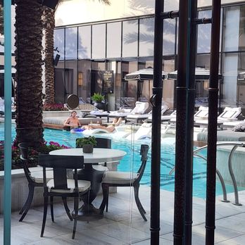 Bloom & Bee - Pool view - New American Near Me - Houston, Texas