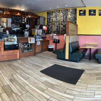 Los Amigos Burritos - Inside area walk up ordering, 2 waiting benches, and two tables for about 6 people. Two outdoor seating for about 8 at each table. - Mexican Near Me - Florence, Oregon Los Amigos Burritos - Inside area walk up ordering, 2 waiting benches, and two tables for about 6 people. Two outdoor seating for about 8 at each table. - Mexican Near Me - Florence, Oregon