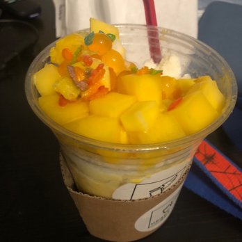 Heavenly Kup - Mango shaved ice - Bubble Tea Near Me - Plano, Texas Heavenly Kup - Mango shaved ice - Bubble Tea Near Me - Plano, Texas