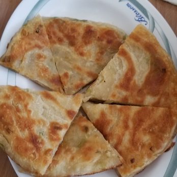 Sue's Kitchen - 2 orders of green onion pancakes. So thick and barely any onions - Chinese Near Me - Torrance, California
