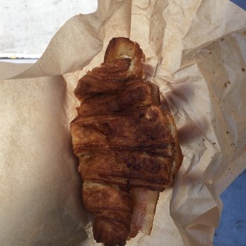 Caffe Centro - After waiting 20 whole minutes for a bacon croissant this is what you'll get lmao - Sandwiches Near Me - San Francisco, California