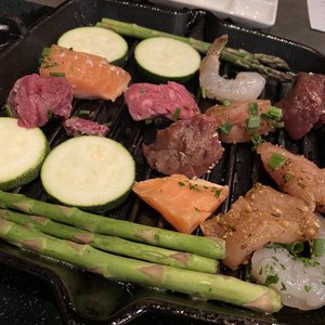 Photo of The Melting Pot - Arlington, VA, United States. Big Night Out - fondue experience