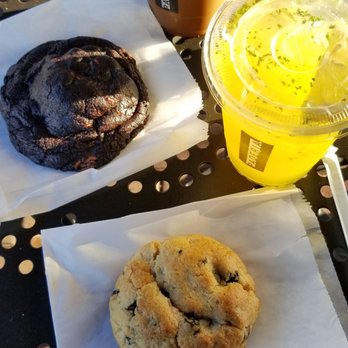Paderia Bakehouse - Evening dessert run - triple chocolate cookie, blueberry coconut cookie, Vietnamese coffee, Citrus Refresher - Bakeries Near Me - Irvine, California Paderia Bakehouse - Evening dessert run - triple chocolate cookie, blueberry coconut cookie, Vietnamese coffee, Citrus Refresher - Bakeries Near Me - Irvine, California