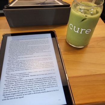 Cure Coffeehouse - Iced Matcha with Oatmilk - Coffee & Tea Near Me - Newport News, Virginia Cure Coffeehouse - Iced Matcha with Oatmilk - Coffee & Tea Near Me - Newport News, Virginia