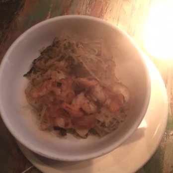 Bijan's - Basil shrimp with spaghetti squash - Persian/Iranian Near Me - Brooklyn, New York