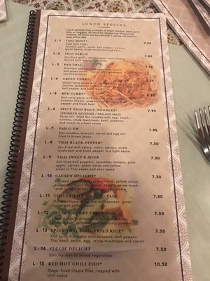 Menu photo 1 Thai House Restaurant Arlington, TX Menu photo 1 Thai House Restaurant Arlington, TX