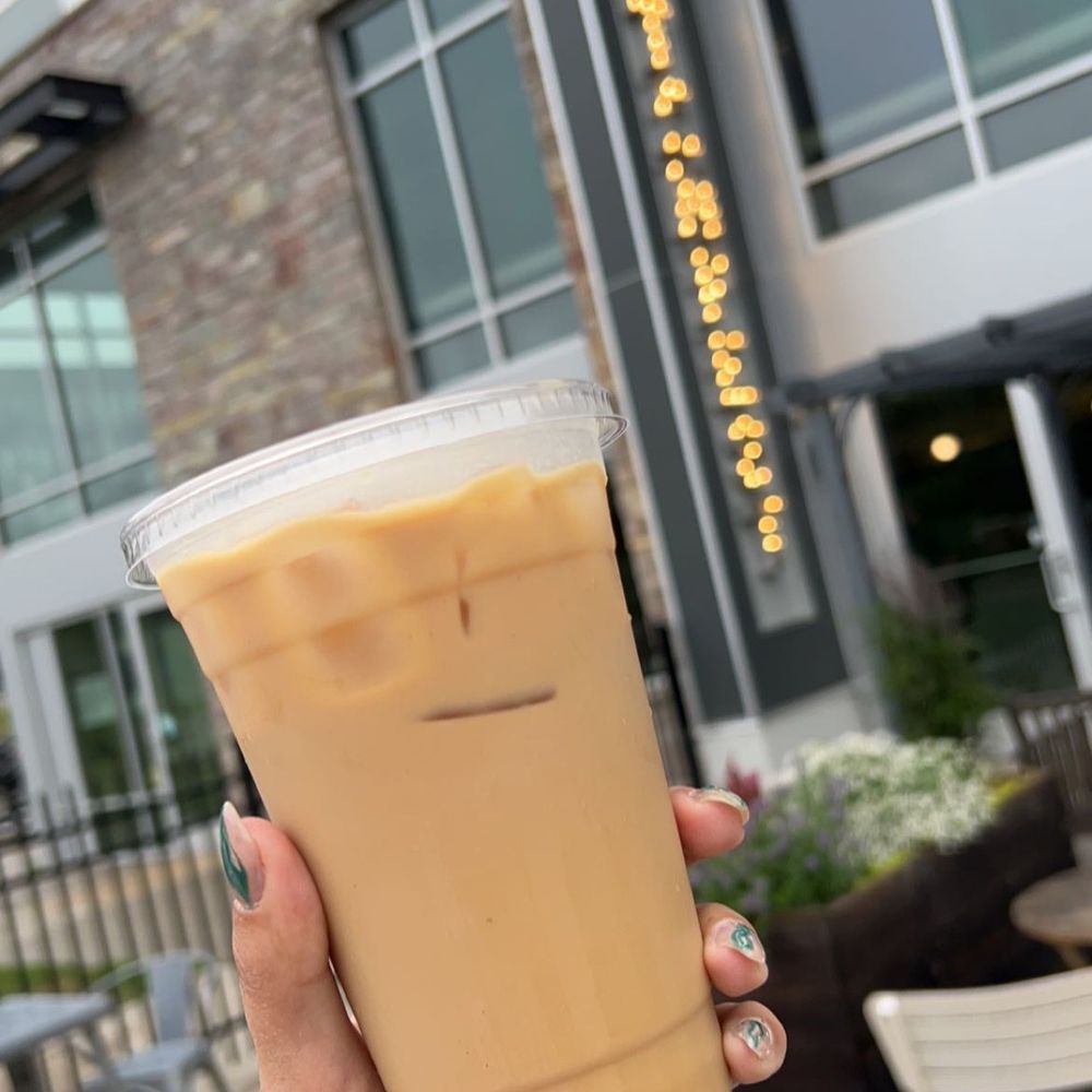 Lava salt latte
