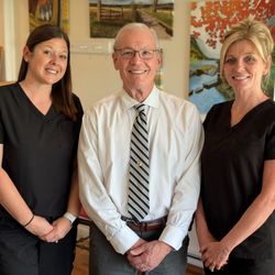 Gregg A Helvey, DDS - Candace, Dr. Helvey, and Becky