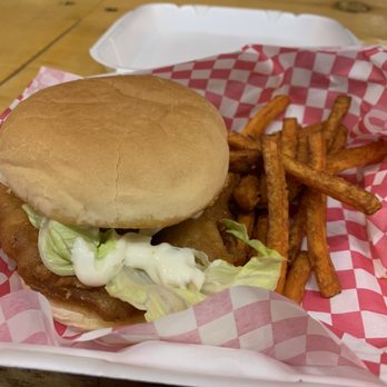 Calamity Jane's Kitchen - Fish sandwich - Coffee & Tea Near Me - Custer, South Dakota Calamity Jane's Kitchen - Fish sandwich - Coffee & Tea Near Me - Custer, South Dakota
