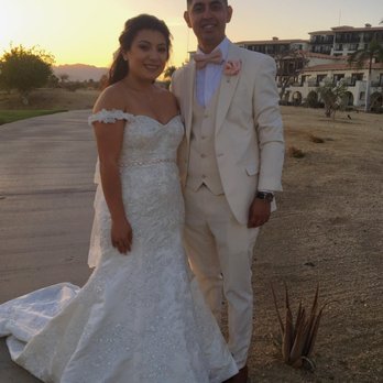 David's Bridal - Added sash belt all around the dress. - Bridal Near Me - Long Beach, California David's Bridal - Added sash belt all around the dress. - Bridal Near Me - Long Beach, California