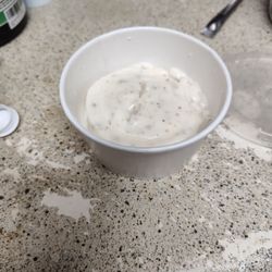 Cracker Barrel Old Country Store - This is how much gravy I got for an order of 8 biscuits