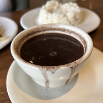 Islas Canarias Restaurant - Frijoles Negros   Black Beans - Cuban Near Me - Miami, Florida