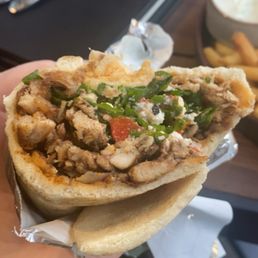 Chicken shawarma...delicious! Chicken shawarma...delicious!