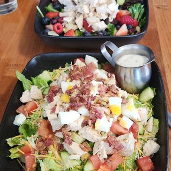 Bun Appetit - Cobb and Mixed berries salads - Cafes Near Me - Fort Morgan, Colorado Bun Appetit - Cobb and Mixed berries salads - Cafes Near Me - Fort Morgan, Colorado