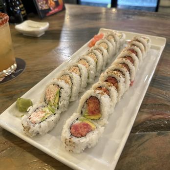 Paradise Sushi and Grill - California and Spicy Tuna in the HH special - Sushi Bars Near Me - San Rafael, California