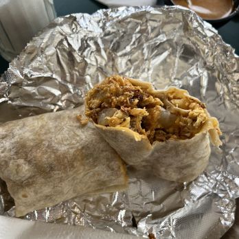 Taqueria Sanchez - Breakfast burrito with Chorizo - Mexican Near Me - Denver, Colorado Taqueria Sanchez - Breakfast burrito with Chorizo - Mexican Near Me - Denver, Colorado