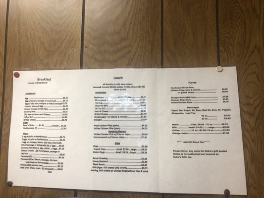 Menu photo 6 Duke's Grill Monroe, NC Menu photo 6 Duke's Grill Monroe, NC
