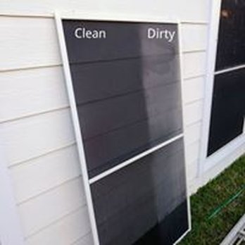 Higher Vision Window Cleaning - Dirty screens only limit the view and trap more dirt on your windows. - Window Washing Near Me - Roanoke, Texas