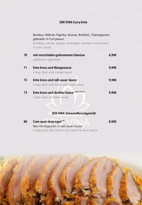 Menu photo 7 SEN VINA Rostock, MV
