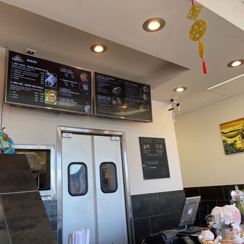Vietshack - the menus on the wall above the counter - Vietnamese Near Me - Tempe, Arizona