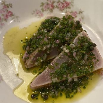 Maligne - Albacore crudo ($23) - New American Near Me - Seaside, California