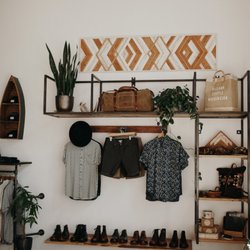 September - Men's side of shop.