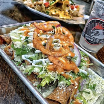 The Chicken Koop - Chicken Taquitos or Potato Taquitos
Dip them into freshly homemade habanero sauce! Happy hour Monday-Thursday all day! - New American Near Me - Whittier, California The Chicken Koop - Chicken Taquitos or Potato Taquitos
Dip them into freshly homemade habanero sauce! Happy hour Monday-Thursday all day! - New American Near Me - Whittier, California