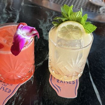 Born & Raised - Raspberry Mezcal & Mezcal smash - Steakhouses Near Me - San Diego, California