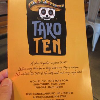 Tako Ten - Tacos Near Me - Albuquerque, New Mexico