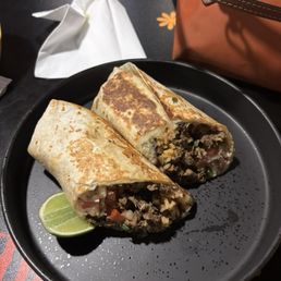 Carne asada burrito