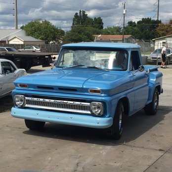 Gibbons Auto Service - 1965 Chevy step side truck wet restored for a customer. - Auto Repair Near Me - Lakeland, Florida Gibbons Auto Service - 1965 Chevy step side truck wet restored for a customer. - Auto Repair Near Me - Lakeland, Florida
