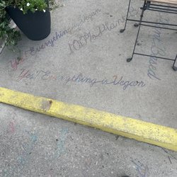 V Burger - Curbside graffiti design!
