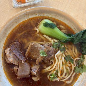 The Dumpling Zone - Braised Beef Noodle Soup - Chinese Near Me - Shenandoah, Texas