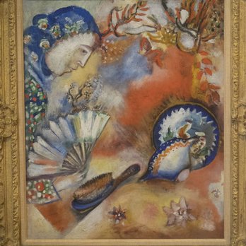 The Kreeger Museum - "Composition" by Marc Chagall.  Kreeger 11/26/16 - Museums Near Me - Washington, DC, District of Columbia