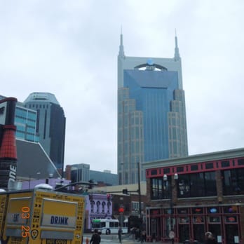 Nashville Visitor Center - View from the outside of the Nashville Visitor Center of the famous Batman Building, The AT&T Building that is 33-story skyscraper completed - Visitor Centers Near Me - Nashville, Tennessee Nashville Visitor Center - View from the outside of the Nashville Visitor Center of the famous Batman Building, The AT&T Building that is 33-story skyscraper completed - Visitor Centers Near Me - Nashville, Tennessee