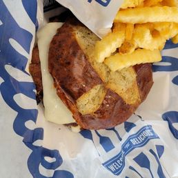 Mushroom Swiss Burger