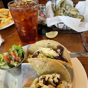 Grill Caliente - Tenderloin Tacos and Chile Rings - New American Near Me - Ruidoso, New Mexico