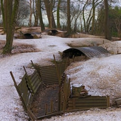 Sanctuary Wood Museum Hill 62 - Trenches at Sanctuary Wood Museum, Ypres Battlefield