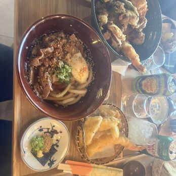 Zaru - My shredded beef ramen and the tempura rice bowl - Japanese Near Me - Orlando, Florida Zaru - My shredded beef ramen and the tempura rice bowl - Japanese Near Me - Orlando, Florida