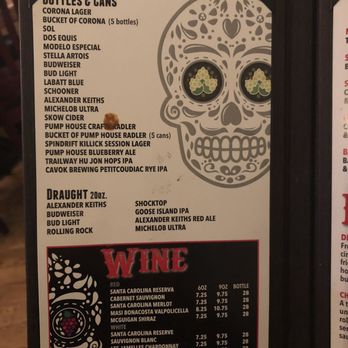 Mexi’s - a menu for a mexican restaurant - Mexican Near Me - Moncton, New Brunswick